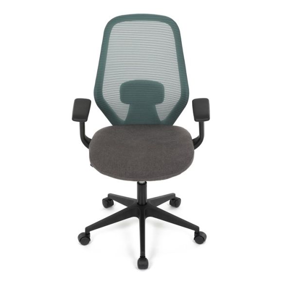 Kancelárska stolička, hojdací mechanizmus, zelená sieťovina, KA-V3149 GRN