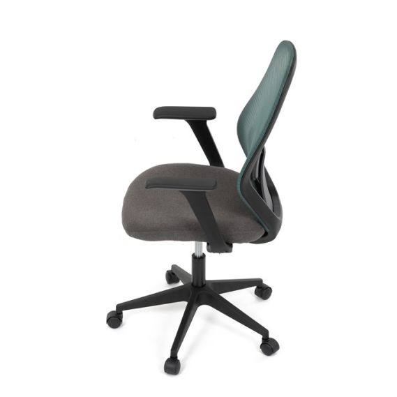 Kancelárska stolička, hojdací mechanizmus, zelená sieťovina, KA-V3149 GRN