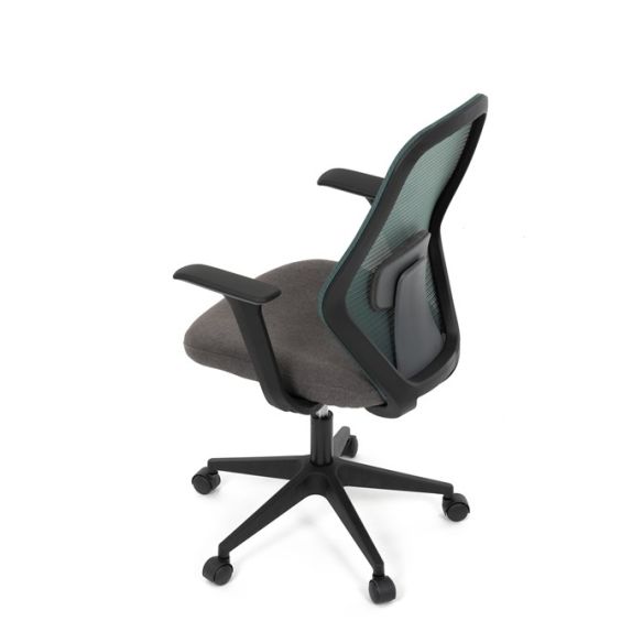 Kancelárska stolička, hojdací mechanizmus, zelená sieťovina, KA-V3149 GRN