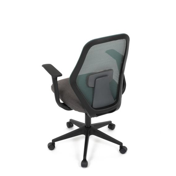 Kancelárska stolička, hojdací mechanizmus, zelená sieťovina, KA-V3149 GRN