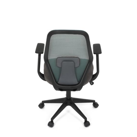 Kancelárska stolička, hojdací mechanizmus, zelená sieťovina, KA-V3149 GRN