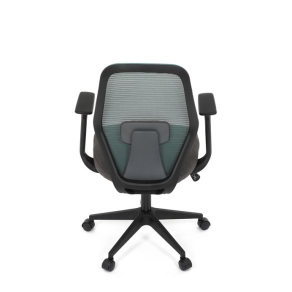 Kancelárska stolička, hojdací mechanizmus, zelená sieťovina, KA-V3149 GRN