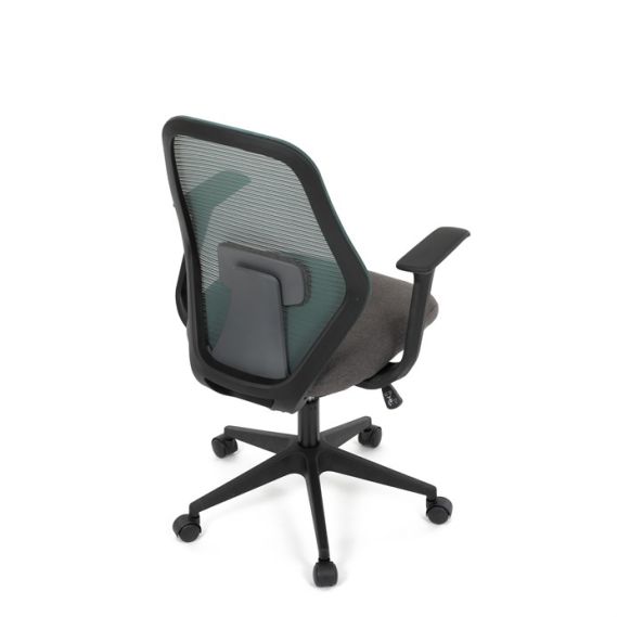 Kancelárska stolička, hojdací mechanizmus, zelená sieťovina, KA-V3149 GRN