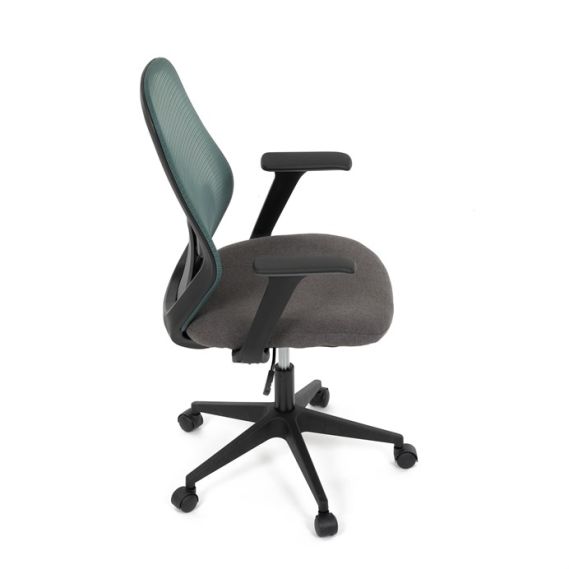 Kancelárska stolička, hojdací mechanizmus, zelená sieťovina, KA-V3149 GRN