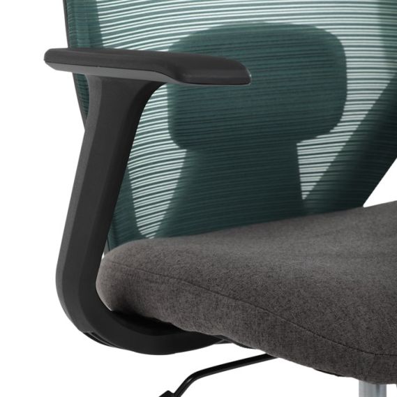Kancelárska stolička, hojdací mechanizmus, zelená sieťovina, KA-V3149 GRN