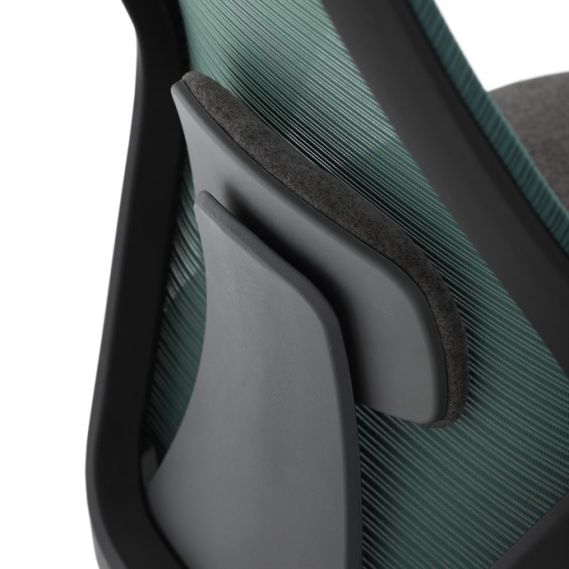 Kancelárska stolička, hojdací mechanizmus, zelená sieťovina, KA-V3149 GRN