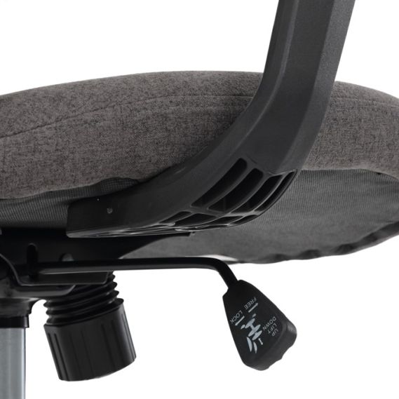 Kancelárska stolička, hojdací mechanizmus, zelená sieťovina, KA-V3149 GRN