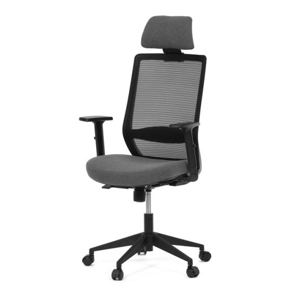 Kancelárska stolička, synchrónny mechanizmus, čierna sieťovina, KA-V3329 BK