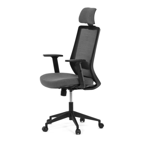 Kancelárska stolička, synchrónny mechanizmus, čierna sieťovina, KA-V3329 BK