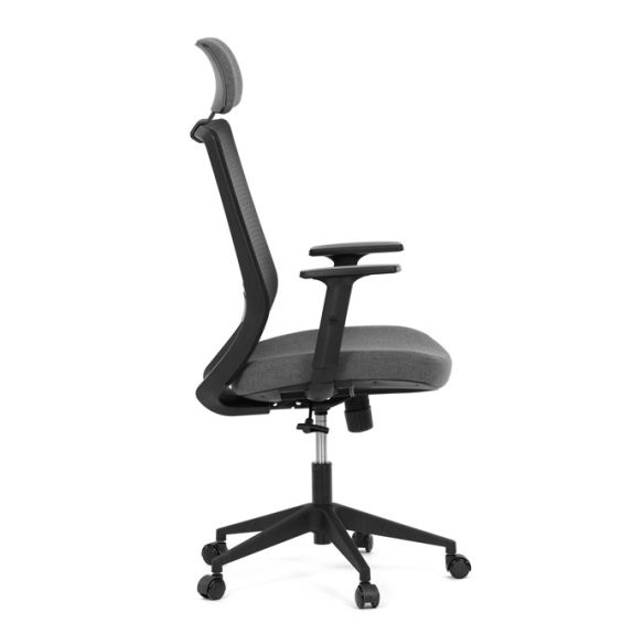 Kancelárska stolička, synchrónny mechanizmus, čierna sieťovina, KA-V3329 BK