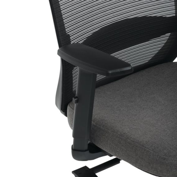 Kancelárska stolička, synchrónny mechanizmus, čierna sieťovina, KA-V3329 BK