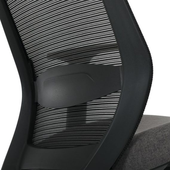 Kancelárska stolička, synchrónny mechanizmus, čierna sieťovina, KA-V3329 BK