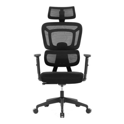 Kancelárska stolička, synchrónny mechanizmus, čierna sieťovina, KA-Y358 BK 2