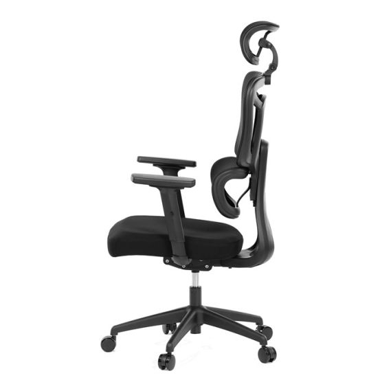 Kancelárska stolička, synchrónny mechanizmus, čierna sieťovina, KA-Y358 BK