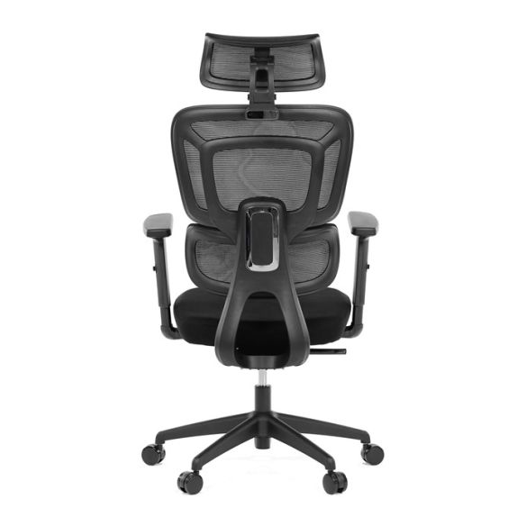 Kancelárska stolička, synchrónny mechanizmus, čierna sieťovina, KA-Y358 BK