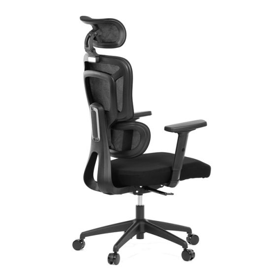 Kancelárska stolička, synchrónny mechanizmus, čierna sieťovina, KA-Y358 BK