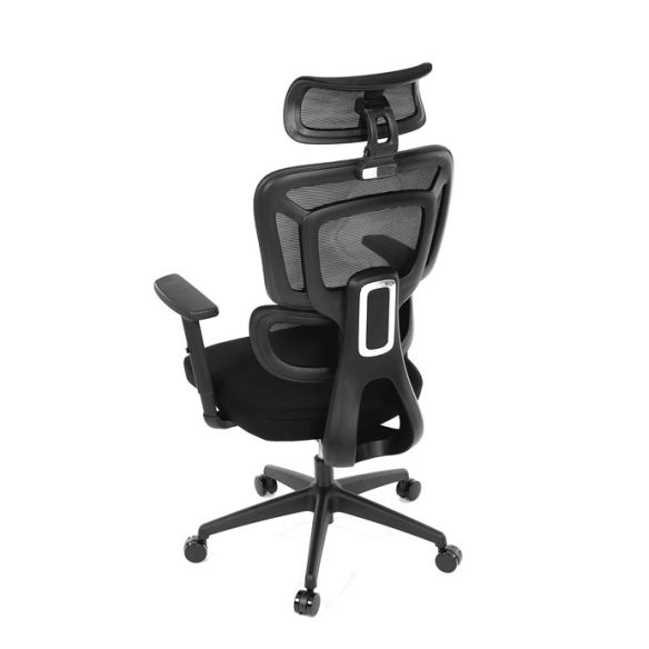 Kancelárska stolička, synchrónny mechanizmus, čierna sieťovina, KA-Y358 BK