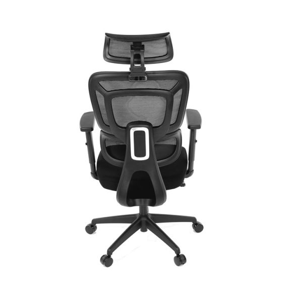 Kancelárska stolička, synchrónny mechanizmus, čierna sieťovina, KA-Y358 BK