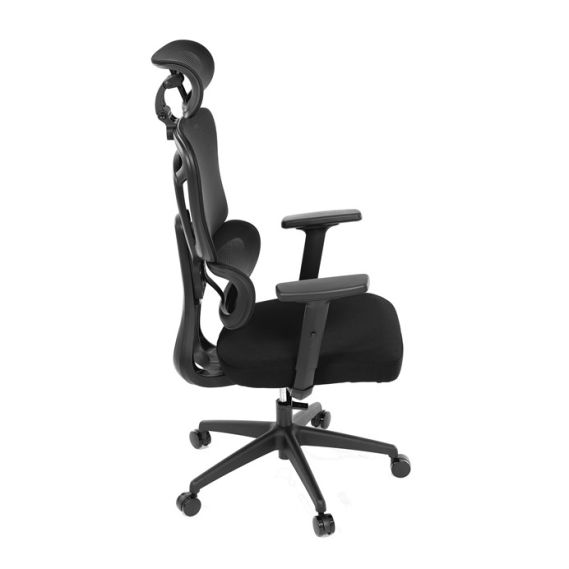 Kancelárska stolička, synchrónny mechanizmus, čierna sieťovina, KA-Y358 BK