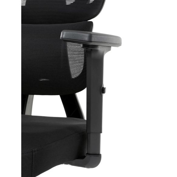 Kancelárska stolička, synchrónny mechanizmus, čierna sieťovina, KA-Y358 BK