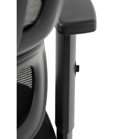 Kancelárska stolička, synchrónny mechanizmus, čierna sieťovina, KA-Y358 BK