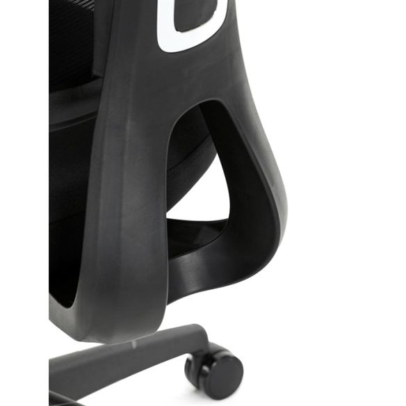 Kancelárska stolička, synchrónny mechanizmus, čierna sieťovina, KA-Y358 BK