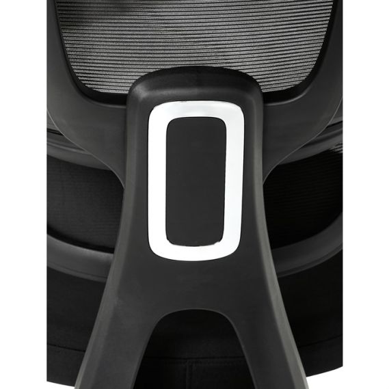 Kancelárska stolička, synchrónny mechanizmus, čierna sieťovina, KA-Y358 BK