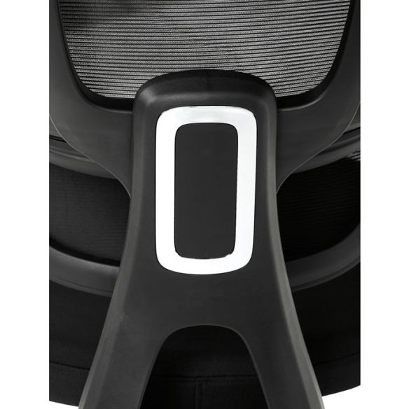 Kancelárska stolička, synchrónny mechanizmus, čierna sieťovina, KA-Y358 BK