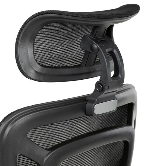 Kancelárska stolička, synchrónny mechanizmus, čierna sieťovina, KA-Y358 BK