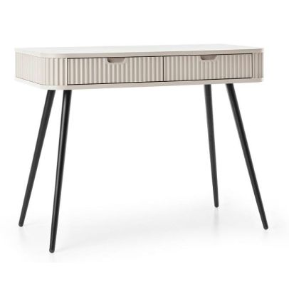 Toaletný stolík ZOVA T-103, čierna/cashmere