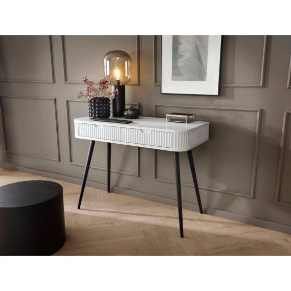 Toaletný stolík ZOVA T-103, čierna/cashmere