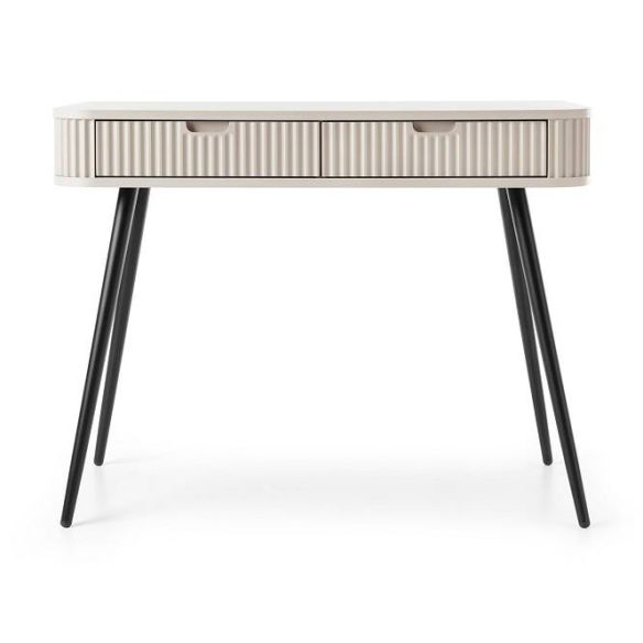 Toaletný stolík ZOVA T-103, čierna/cashmere