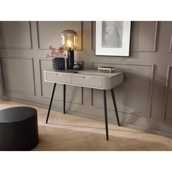 Toaletný stolík ZOVA T-103, čierna/cashmere