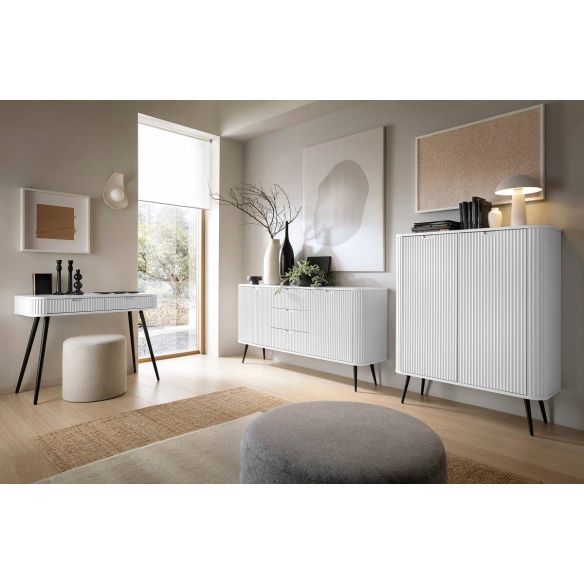 Toaletný stolík ZOVA T-103, čierna/cashmere