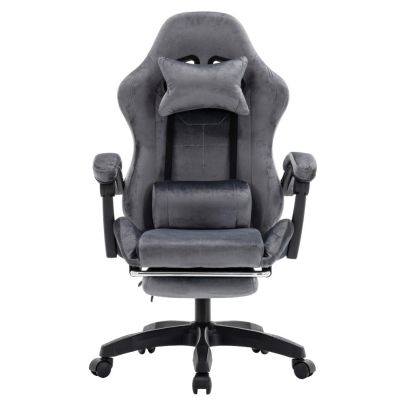 Kancelárske/herné kreslo, sivá, LOPES 2