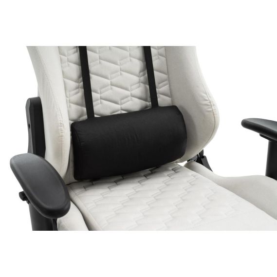 Kancelárske/herné kreslo, biela/čierna, PAPIBAS