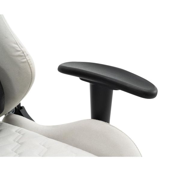 Kancelárske/herné kreslo, biela/čierna, PAPIBAS