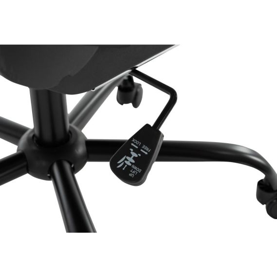 Kancelárske/herné kreslo, biela/čierna, PAPIBAS