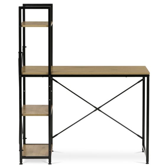 Stôl pracovný 100x48cm, mdf, hnedá, GD-512 OAK