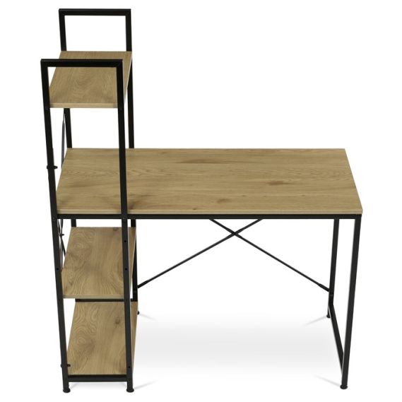 Stôl pracovný 100x48cm, mdf, hnedá, GD-512 OAK