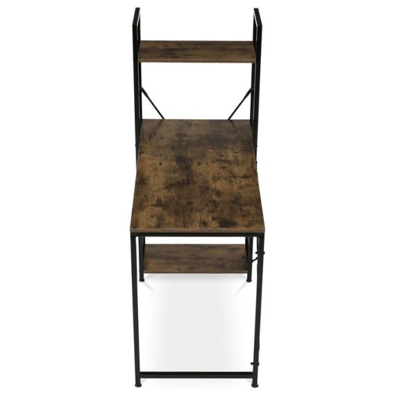 Stôl pracoval 100x48cm, mdf, hnedá, GD-512 OLW