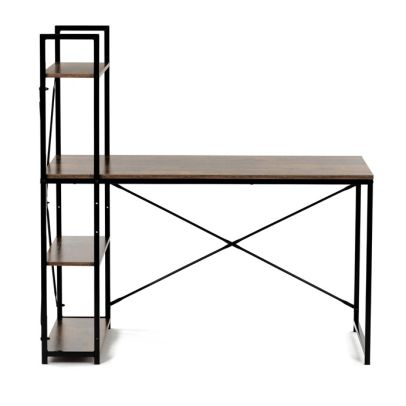 Pracovný stôl 120x60cm, mdf, hnedá, GD-520 OLW 2