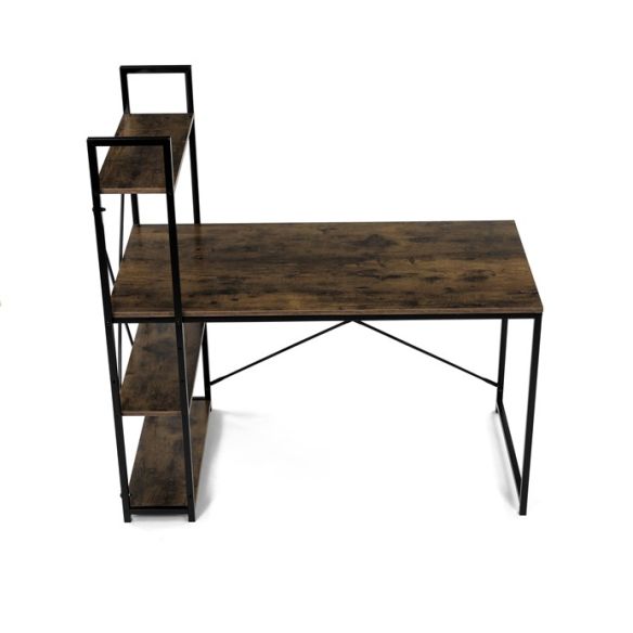 Pracovný stôl 120x60cm, mdf, hnedá, GD-520 OLW