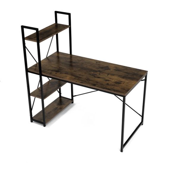 Pracovný stôl 120x60cm, mdf, hnedá, GD-520 OLW