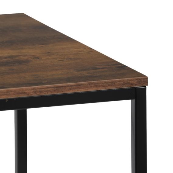 Pracovný stôl 120x60cm, mdf, hnedá, GD-520 OLW