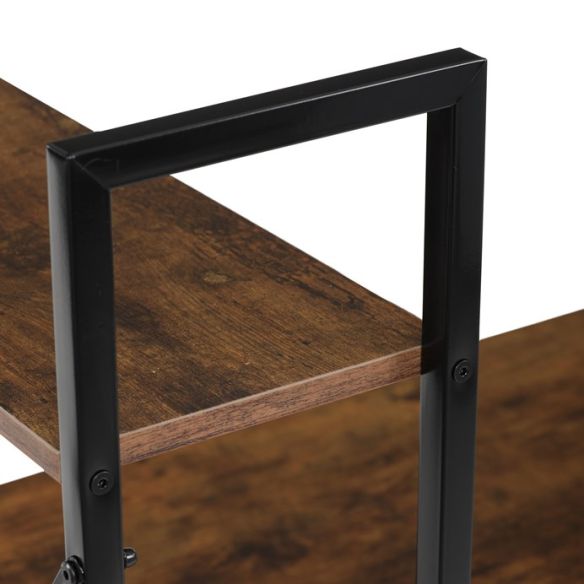 Pracovný stôl 120x60cm, mdf, hnedá, GD-520 OLW