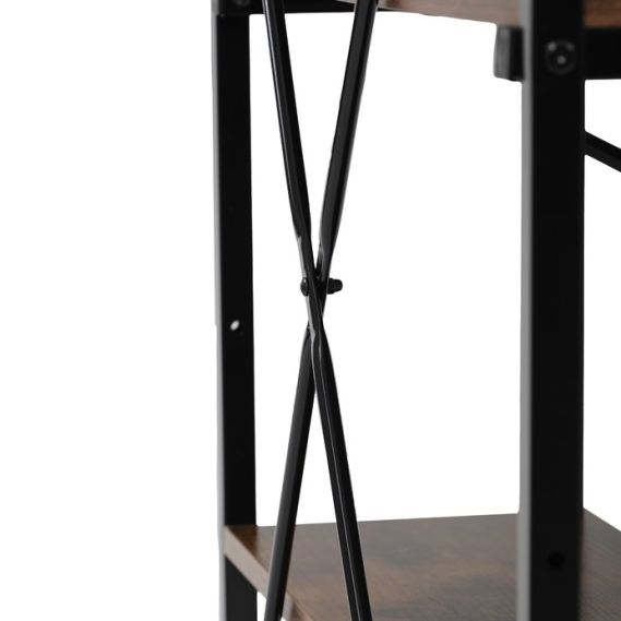 Pracovný stôl 120x60cm, mdf, hnedá, GD-520 OLW