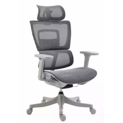 Kancelárska stolička WINNER GREY, sivá/sivá