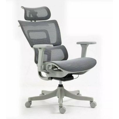 Kancelárska stolička WINNER GREY, sivá/sivá 2