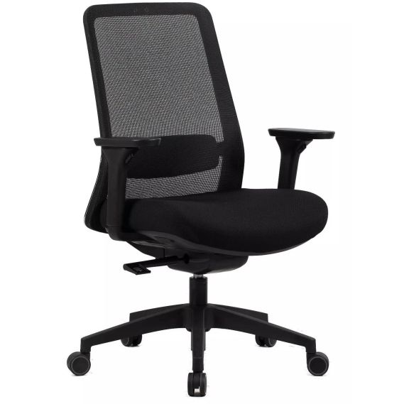 Kancelárska stolička Q-718, čierna